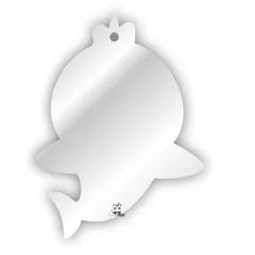 Acrylic Blank Clear Baby Shark ~2mm