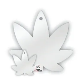 Acrylic Blank Clear Cannabis Leaf (Sizes) {Recommended for Sublimation}