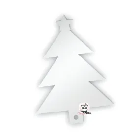 Acrylic Blank Clear Christmas Tree 70x50x3mm {Recommended for Sublimation}