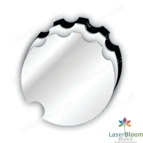 Acrylic Blank Nailfie Disc- Select Your Thickness (1.5mm, 2mm, 3mm)