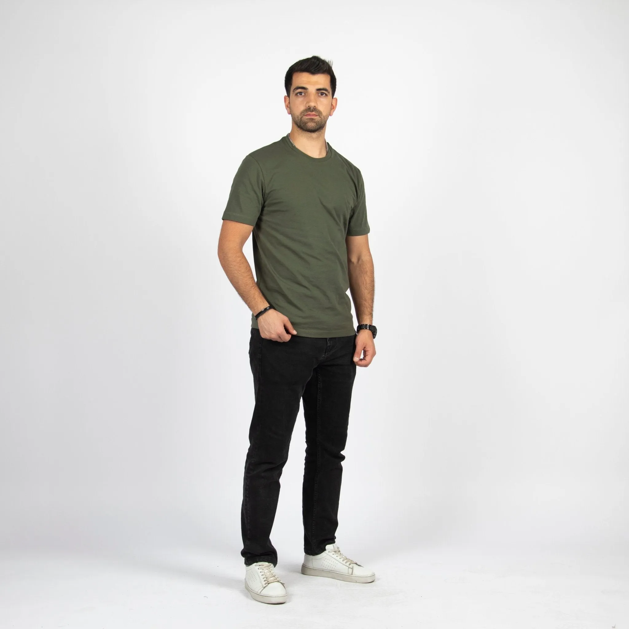 Army Green | Basic Cut T-shirt