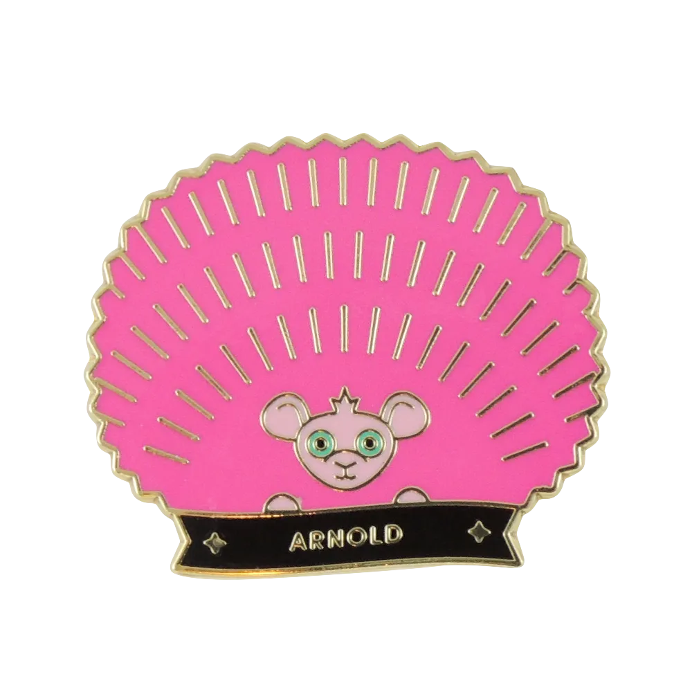 Arnold Enamel Pin