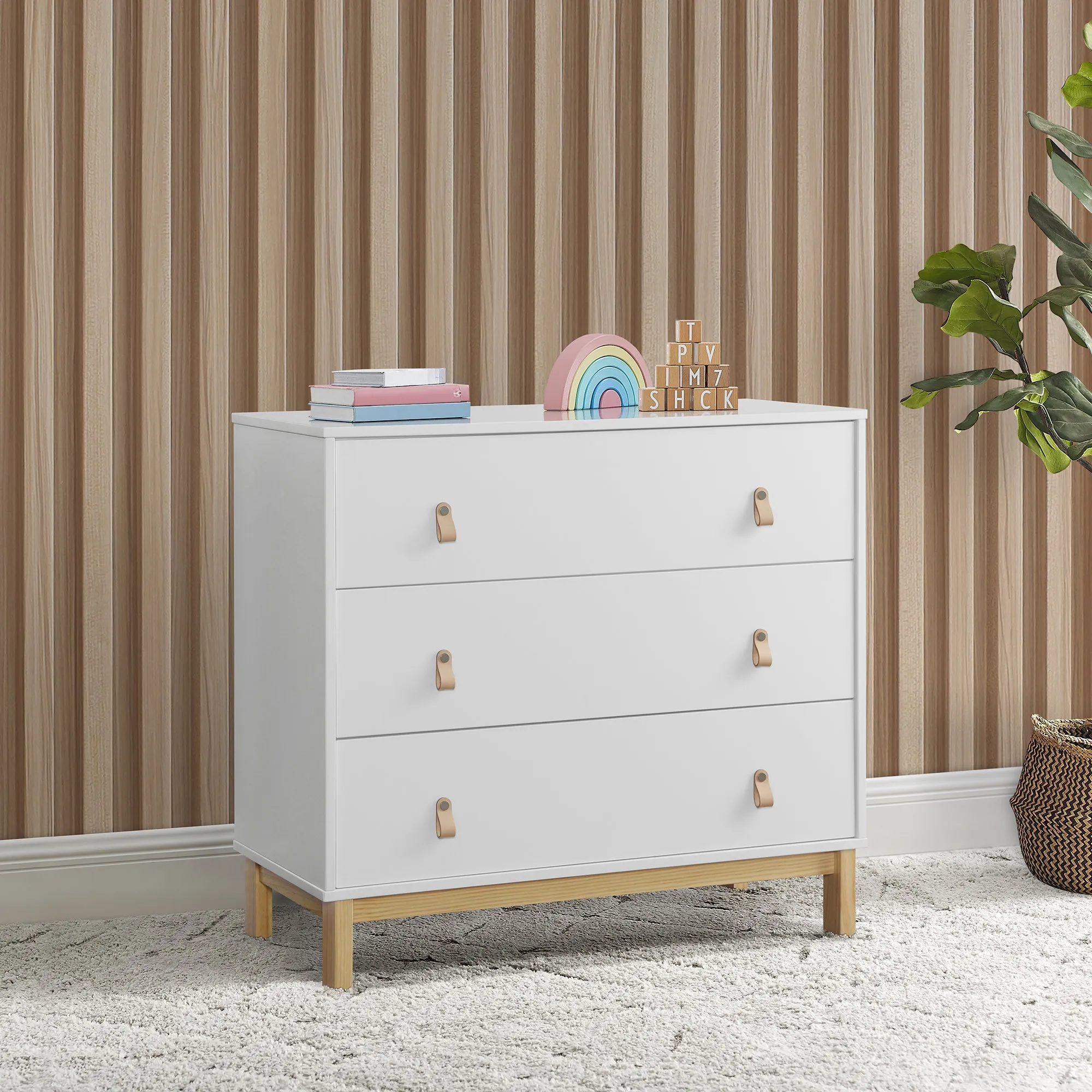 babyGap Legacy 3 Drawer Dresser with Leather Pulls