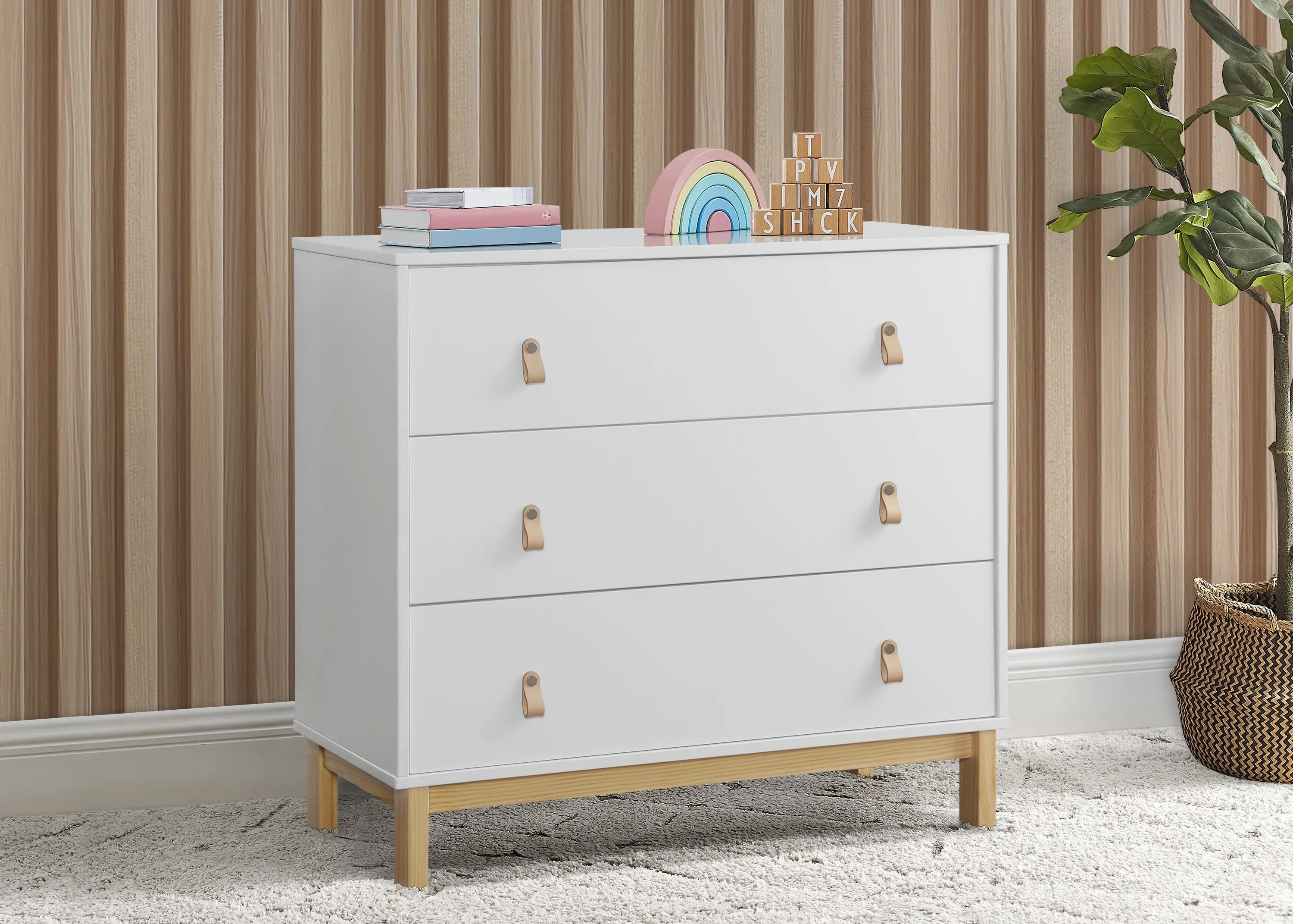 babyGap Legacy 3 Drawer Dresser with Leather Pulls