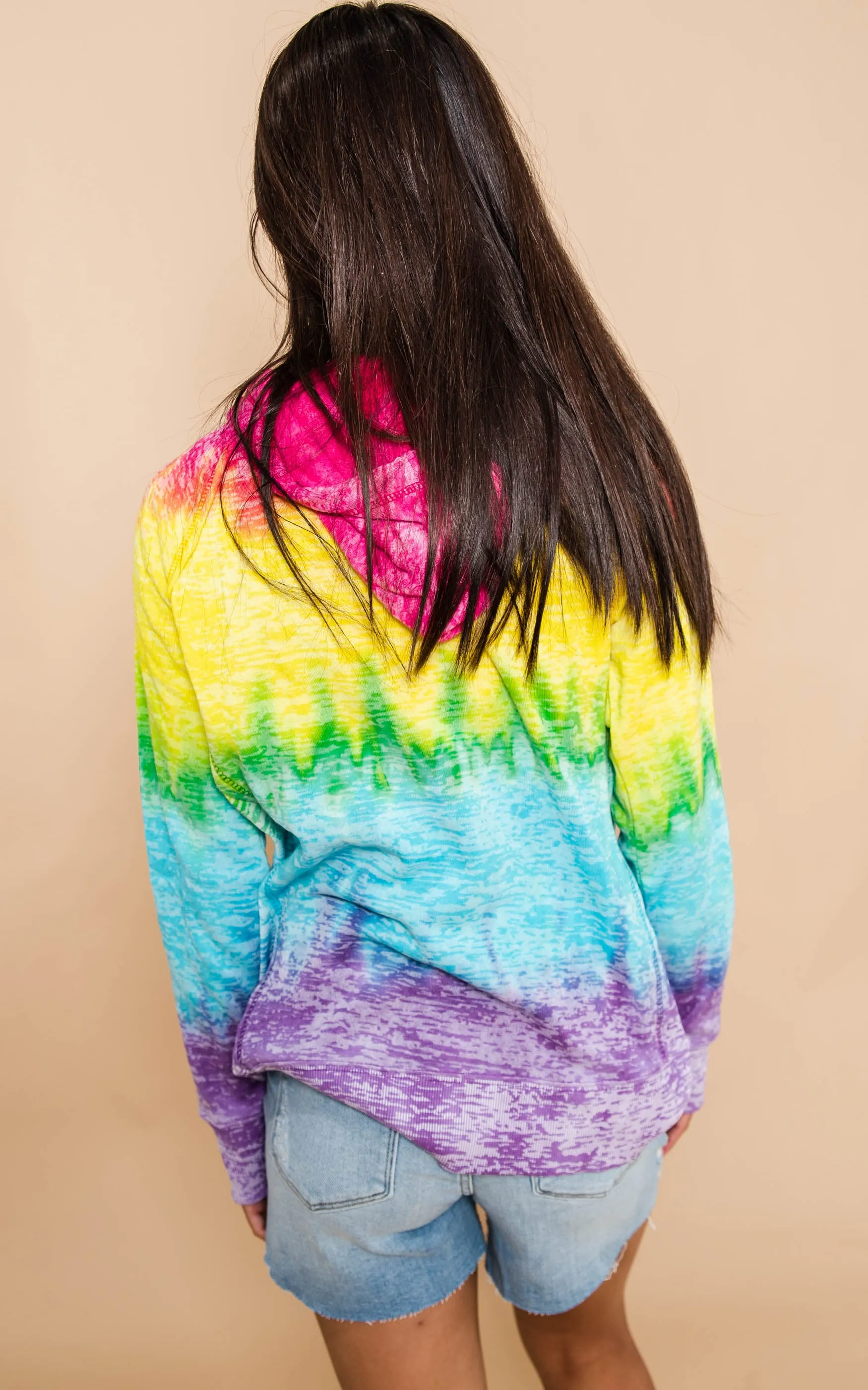 Beach Bum Tie Dye Hoodie