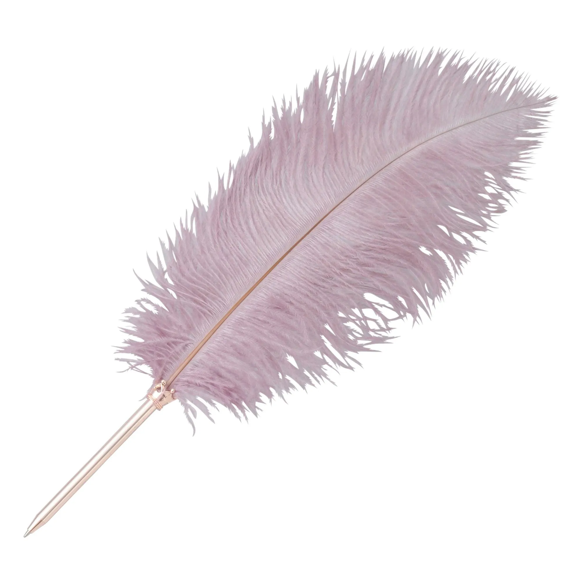 Big Feather Pen Purple