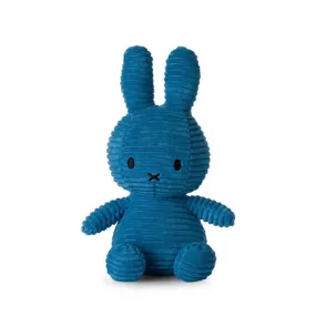 Bon Ton Toys Miffy Corduroy Soft Toy - Aviator Blue