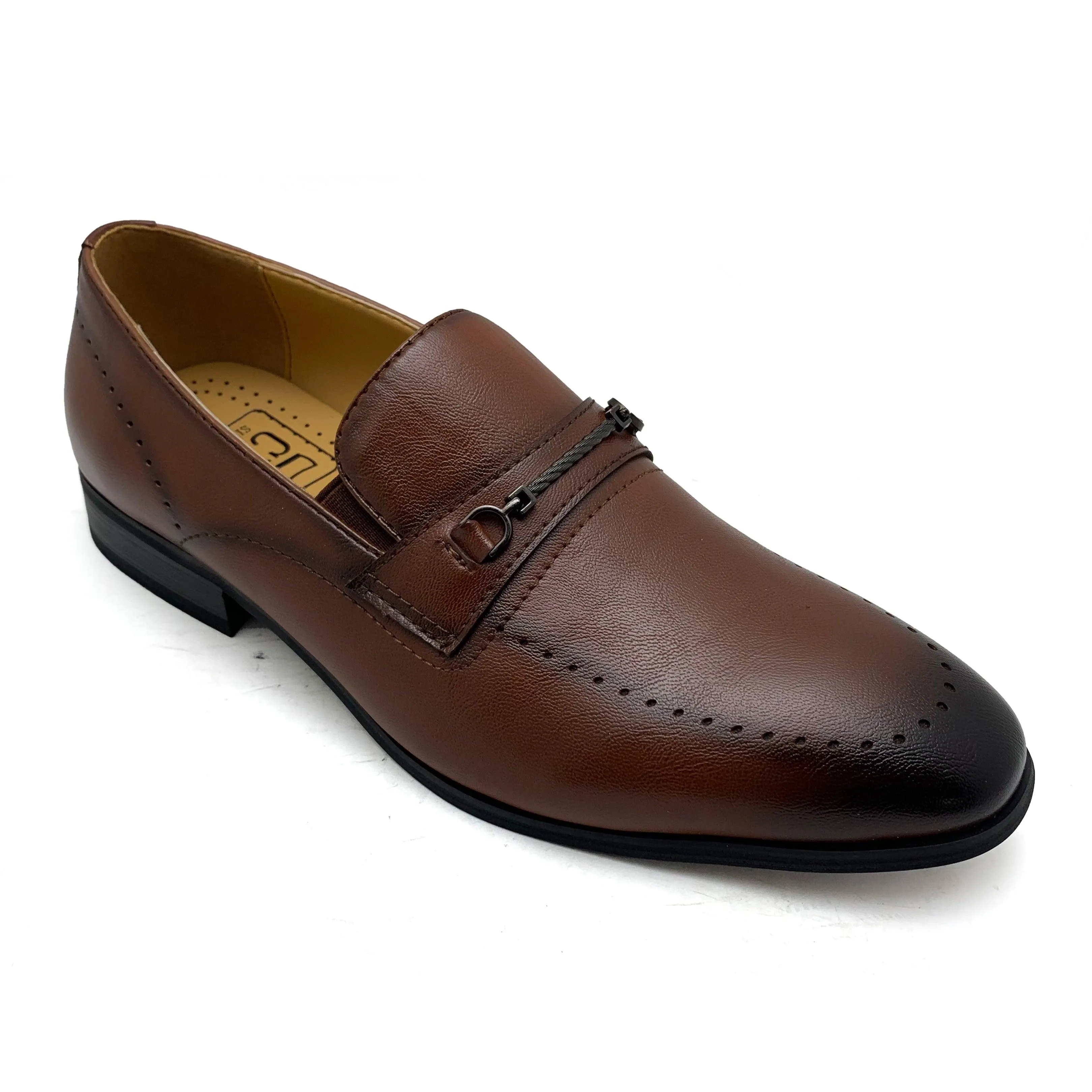 Brown Formal Slip On