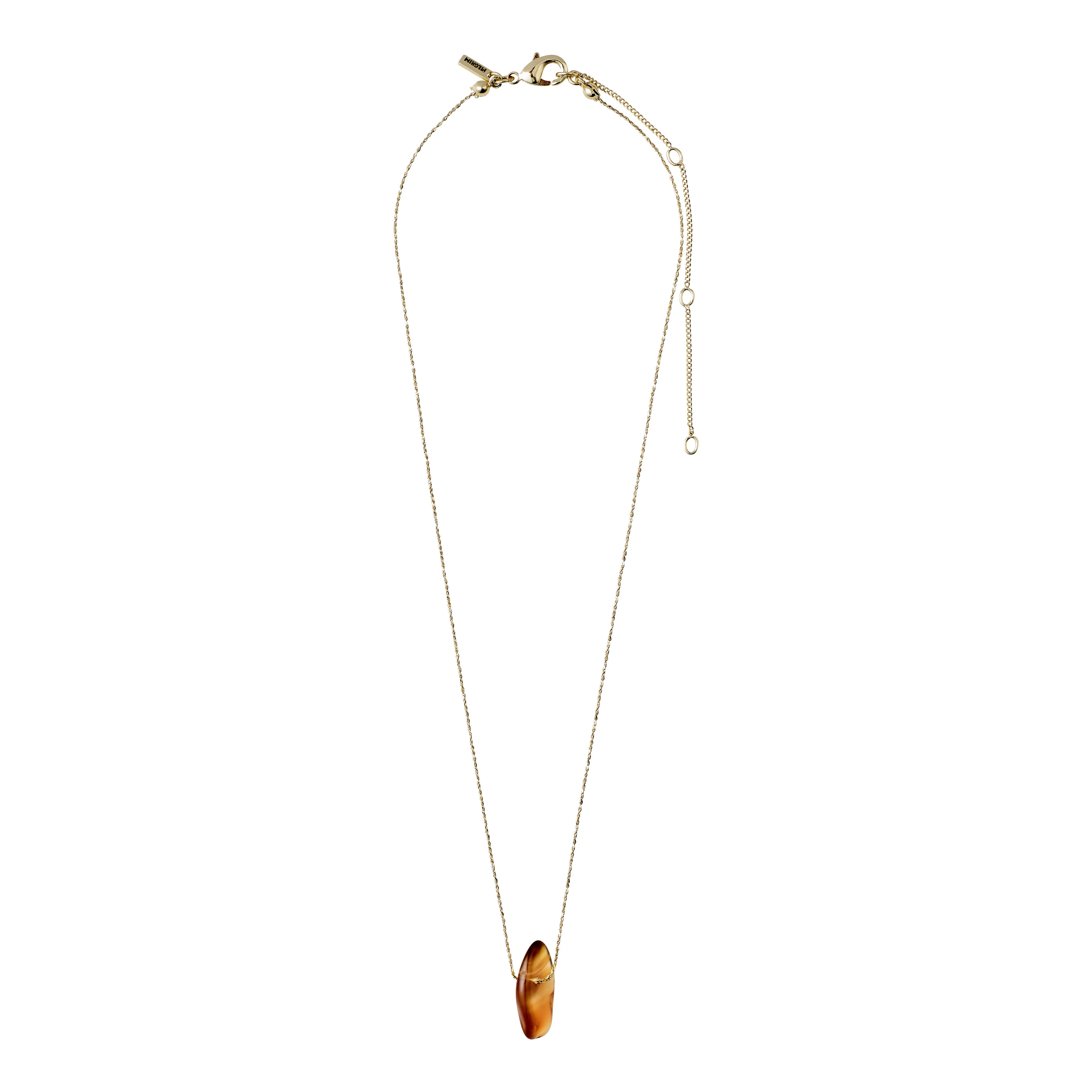 CHAKRA Carnelian necklace gold-plated