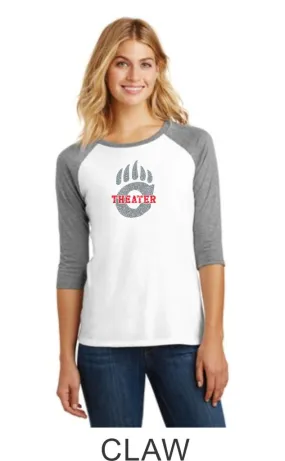 Chap Theater Claw Raglan-Matte or Glitter