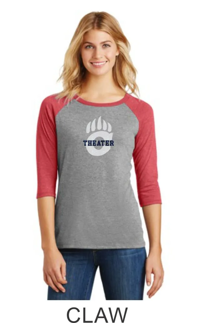 Chap Theater Claw Raglan-Matte or Glitter