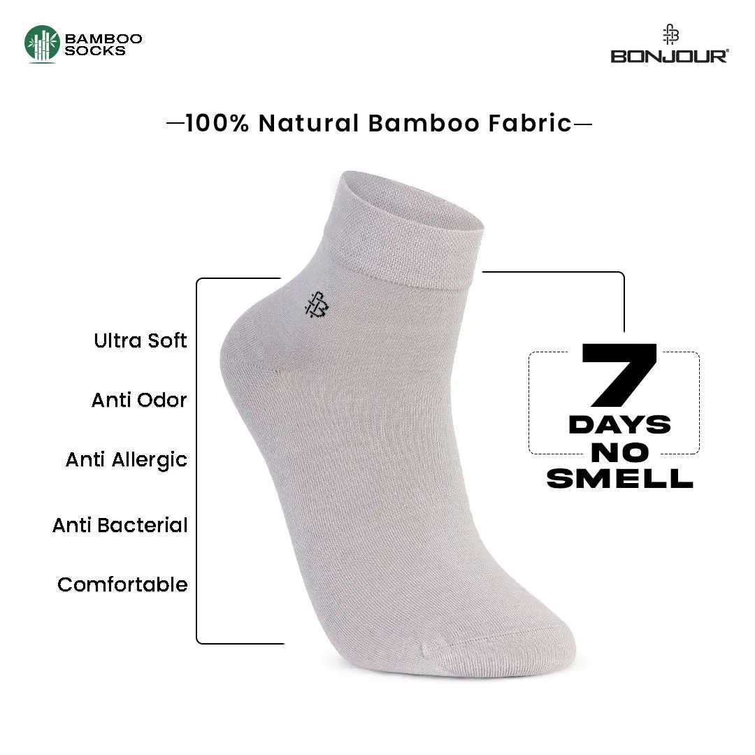 Classic Bamboo Ankle Socks | Assorted - Pack of 3