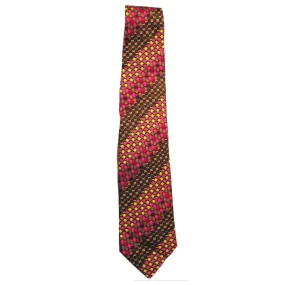 EMILIO PUCCI Men's Multi Color Silk Neck Tie with Polka Dots  57 in.