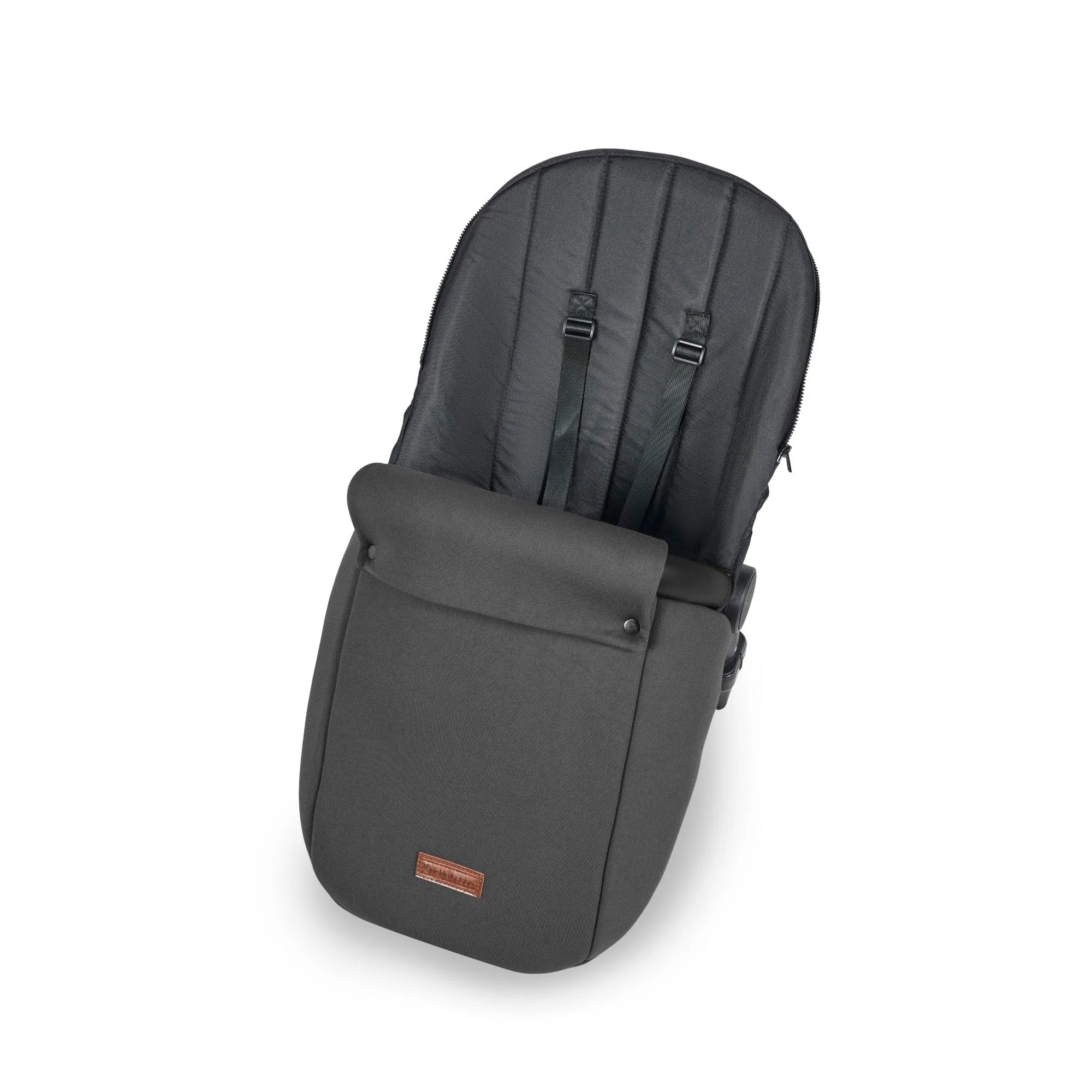 Ickle Bubba Stomp Luxe 3-in-1 I-Size Travel System - Black / Charcoal Grey / Black