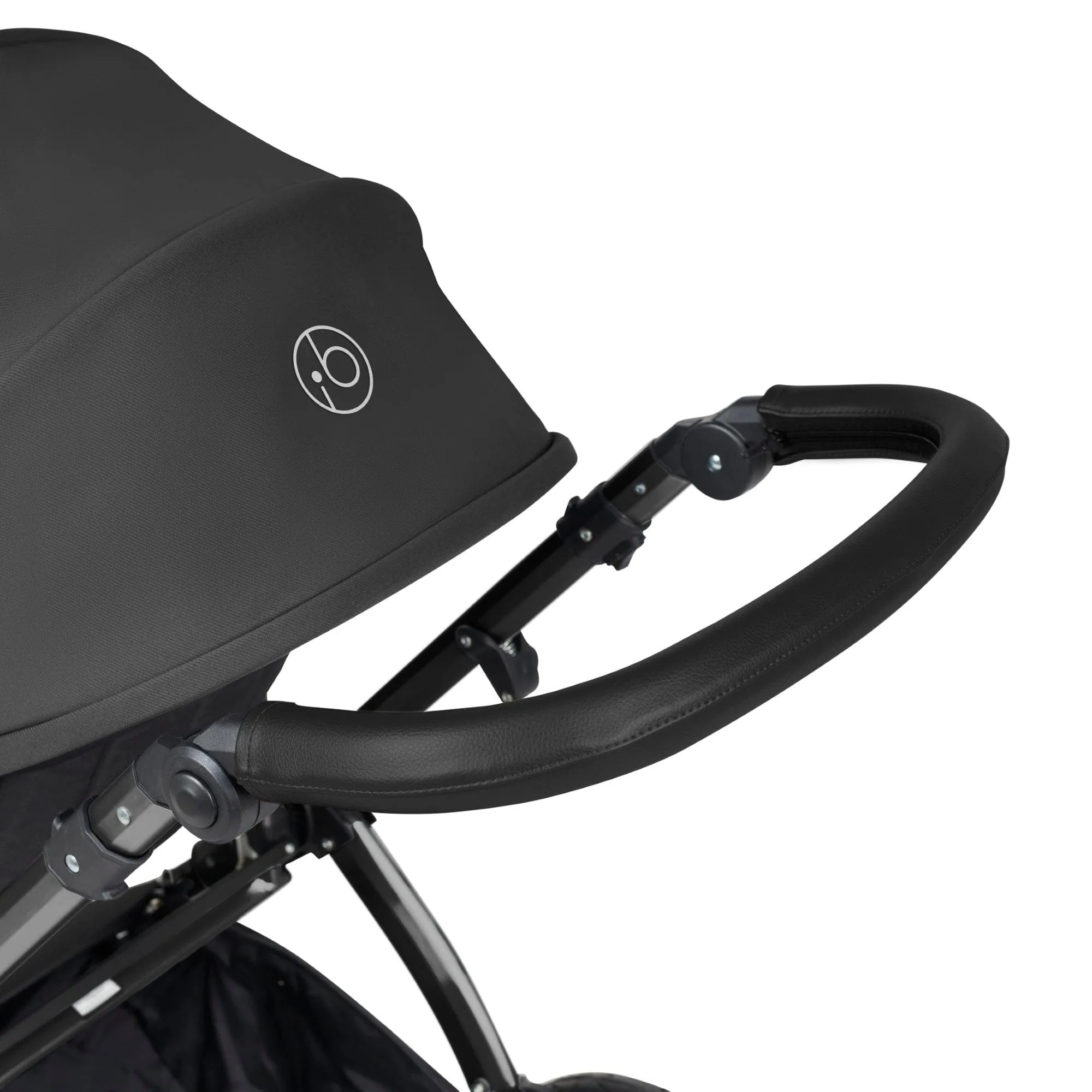 Ickle Bubba Stomp Luxe 3-in-1 I-Size Travel System - Black / Charcoal Grey / Black