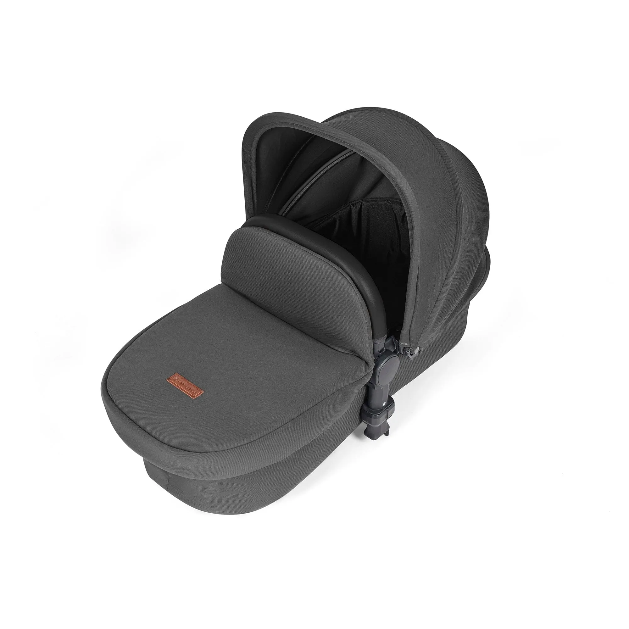 Ickle Bubba Stomp Luxe 3-in-1 I-Size Travel System - Black / Charcoal Grey / Black