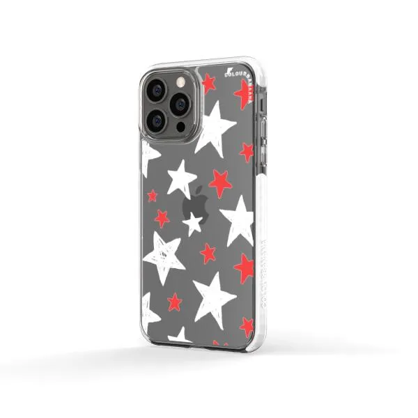 iPhone Case - White Stars