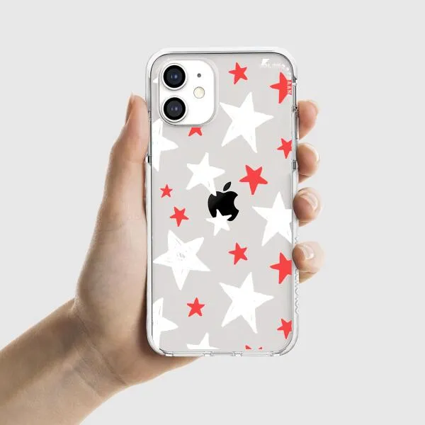 iPhone Case - White Stars