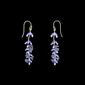 Lavender Earrings - Wire