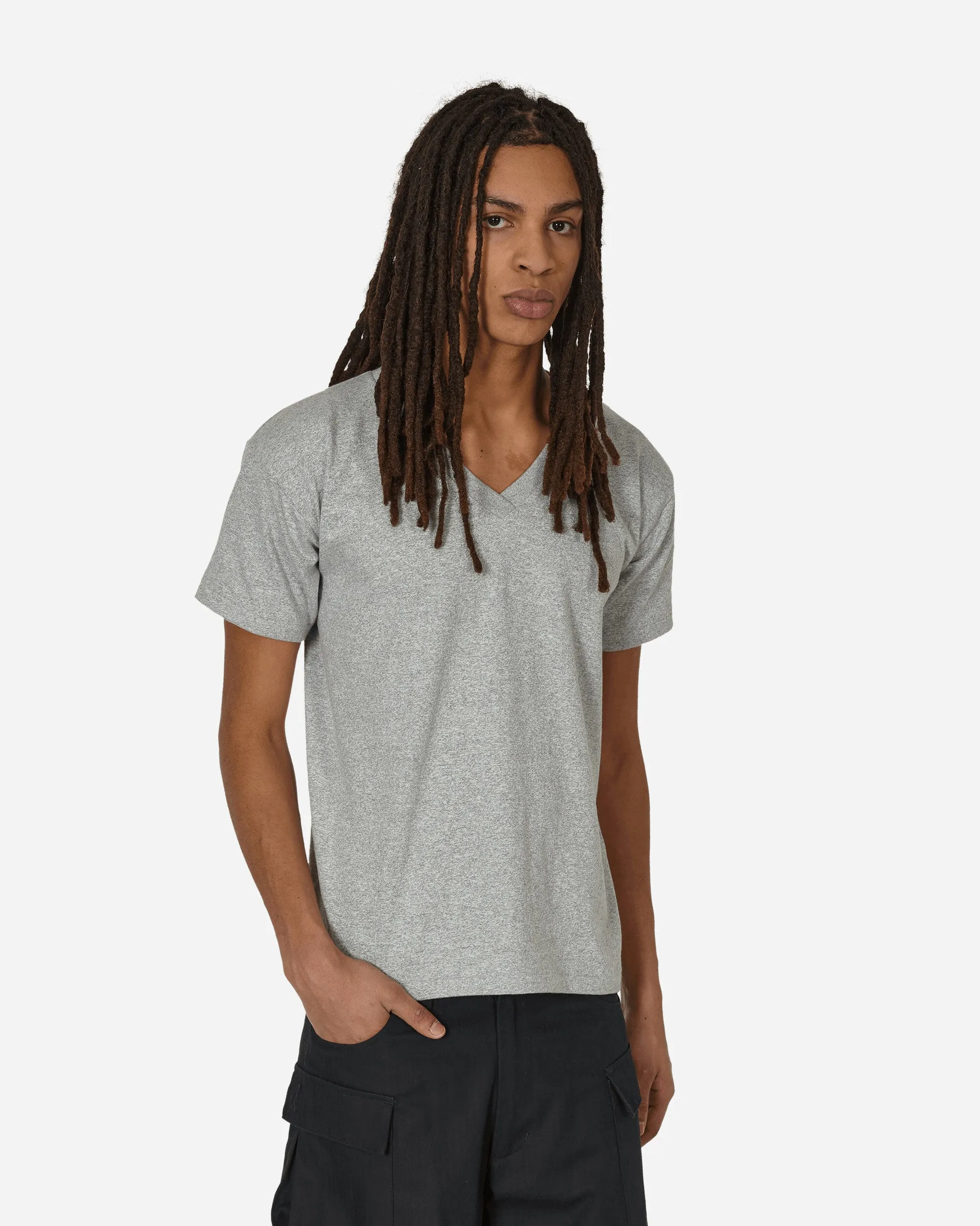 Made in Japan V-Neck T-Shirt Oxford Gray