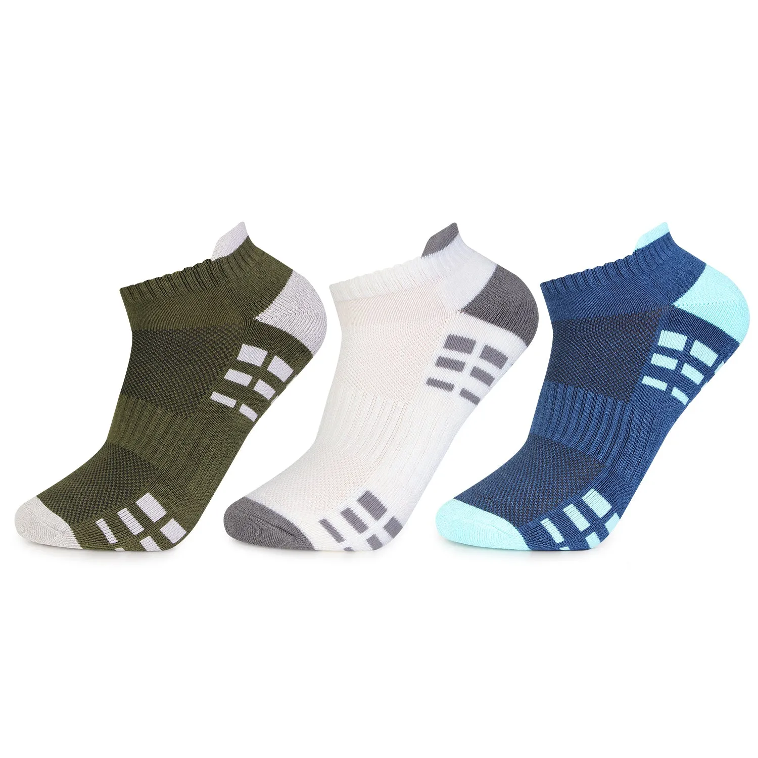 Men's Stylish Bamboo Secret Socks - Pack of 3