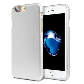 Mercury Jelly Case for iPhone 7/8 Plus - Metal Silver