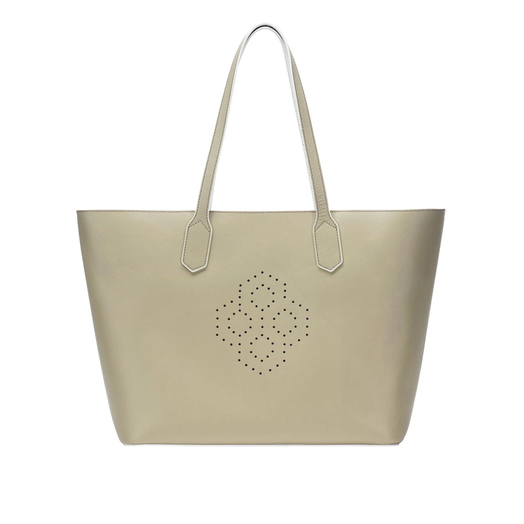 Monogram Tote - Stone