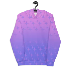 Purple Ghost Sparkle Hoodie (Adult XS-3XL)