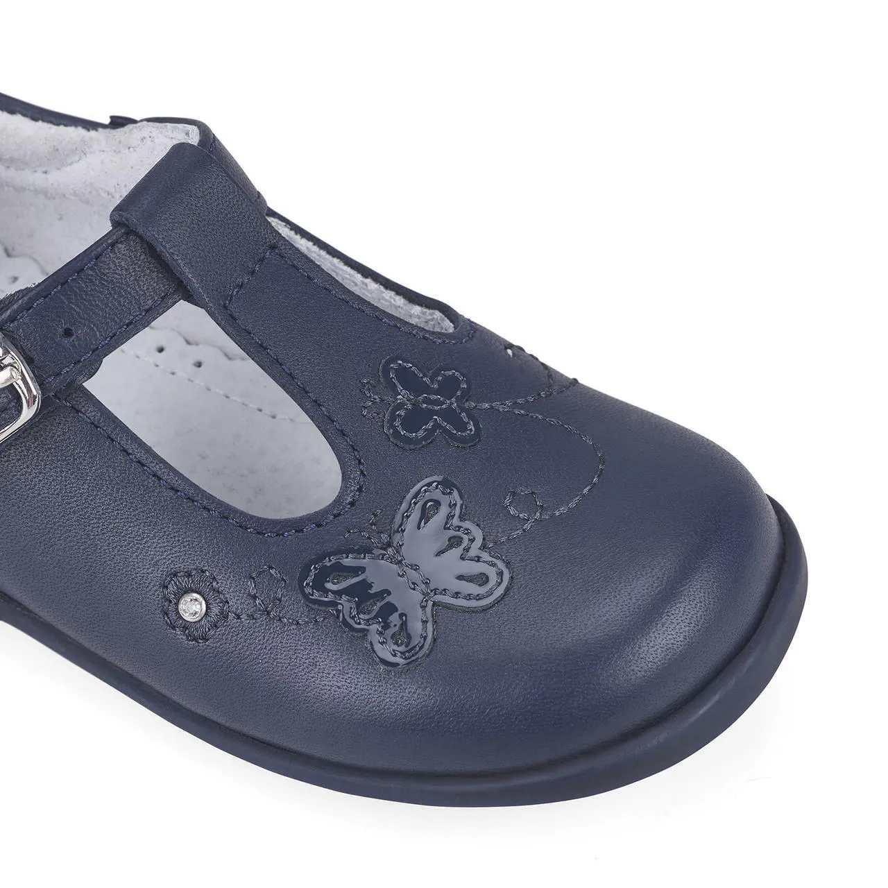 Start-Rite Sunshine Navy Leather